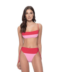 PQ Swim Aura High Waist Color Block Bottoms