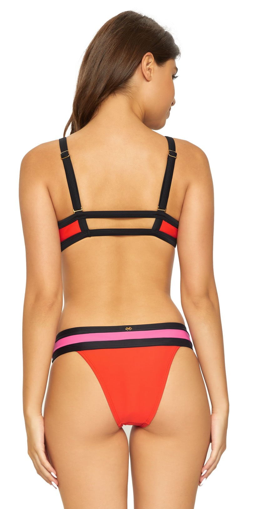 PilyQ Banded Color Block Teeny Bottom LUS 285T: