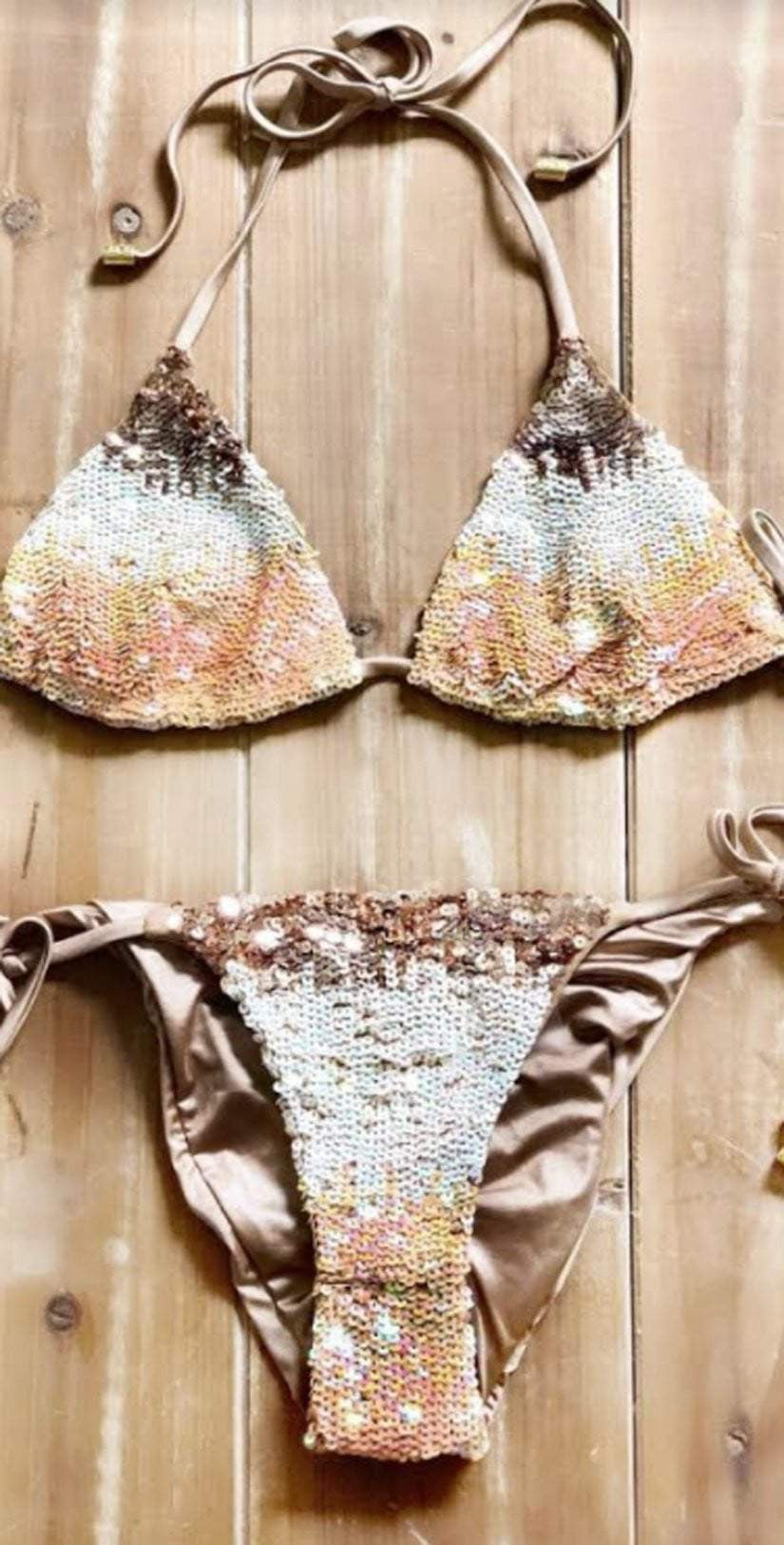 Beach Bunny Ariel Tri Top in Nude B18103T1-BSOM – South Beach