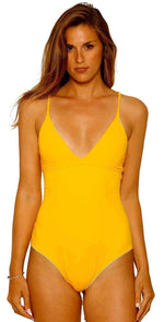Charmosa Sarah One Piece Reversible Swimsuit SOPMBR001 Sun/Off white: