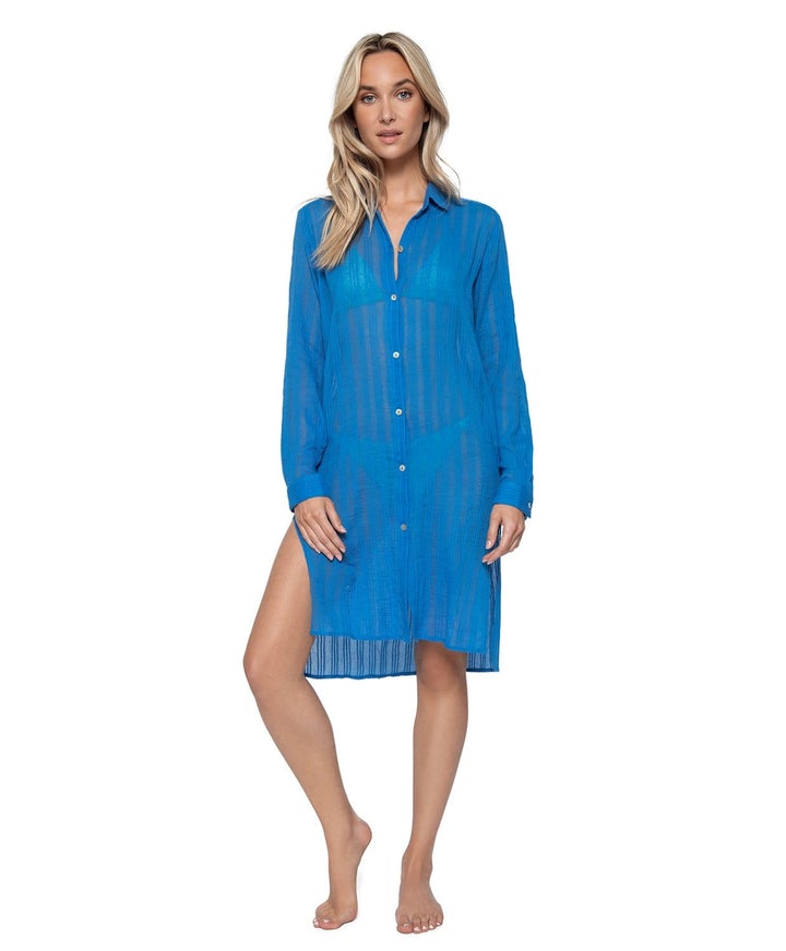 PQ Swim Shea Cover up in Island Blue