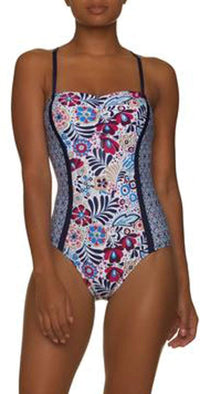 Helen Jon Island One Piece Swimsuit in Heavenly Biarritz HJ17-0403HBP: