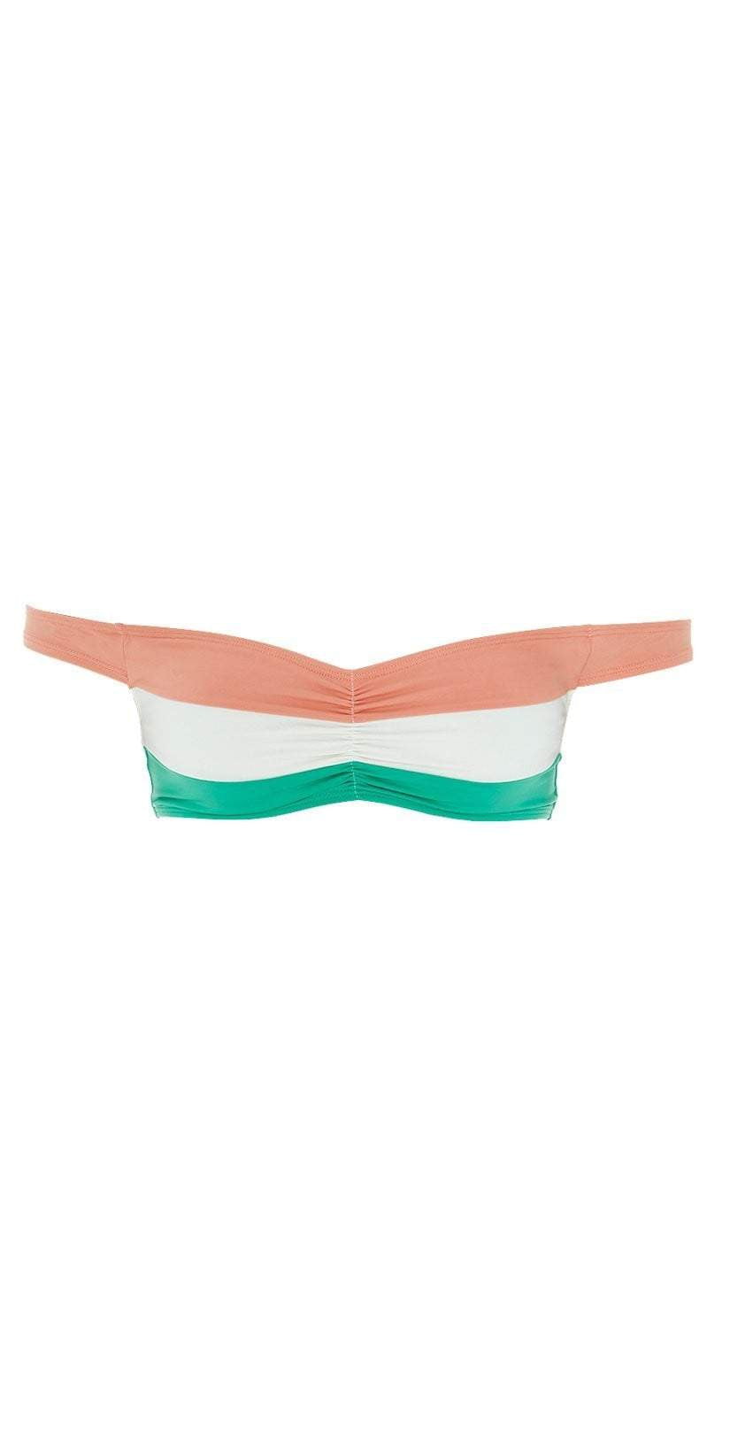 L Space Color Block Ziggy Top in Spearmint CBZGT18-SPR: