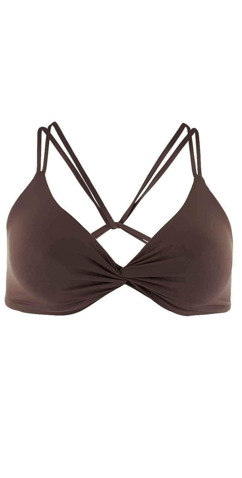 L Space Hartley Top in Chocolate LSHRT17-CHO: