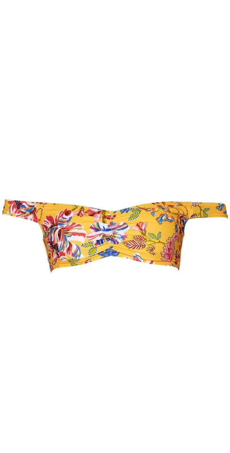 L Space Pacific Bloom Ziggy Top in Sunshine Gold PBZGT18-SUG: