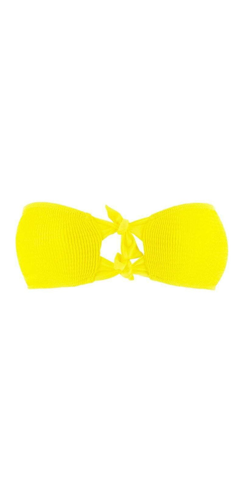 L Space Kristen Pucker Up Top In Yellow PKKST18-CAY: