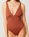 L Space Sydney One Piece In Tobacco