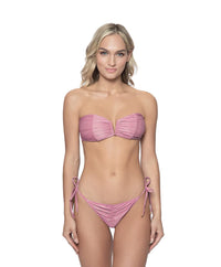 PQ Swim Namaste  Ruched V Bandeau