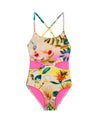 PQ Swim Girls Oasis Cut Out One Piece