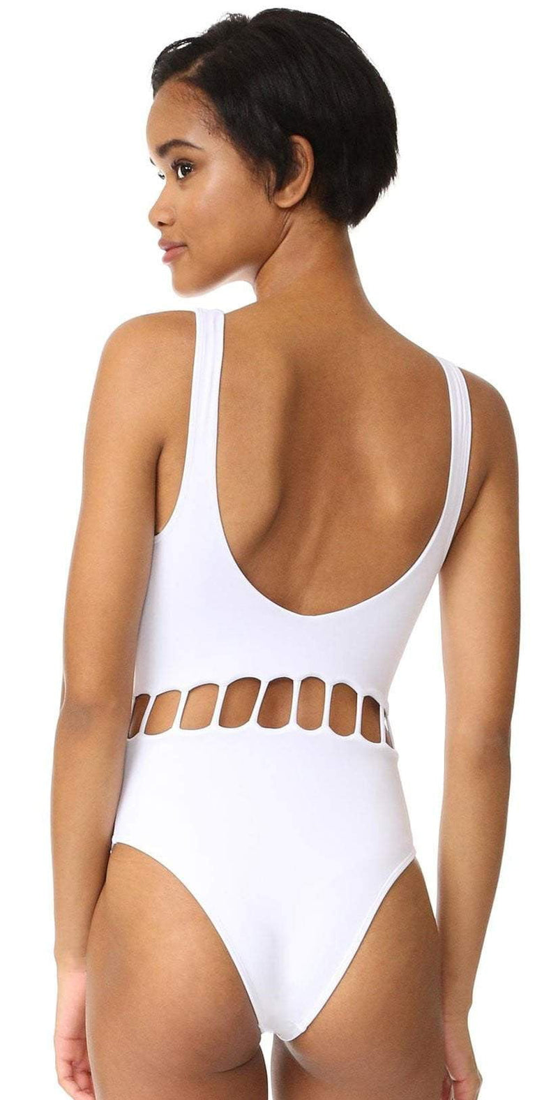 Peixoto The Jade One Piece Swimsuit in White 31702L-S18-WHT: