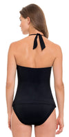 Profile By Gottex Hollywood Tankini Top in Black E854-1B88-001: