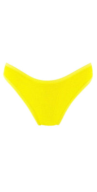 L Space Whiplash Pucker Up Bikini Bottom In Yellow PKWPB18-CAY: