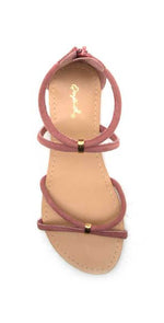 Qupid Shoes Archer Banded Sandal ARCHER-391 MAUVE: