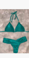 Camaroha Sutra Calypso Bikini Sets emerald front