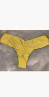 Camaroha Sutra Calypso Bikini Sets yellow back