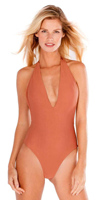 Peixoto St. Kitts One Piece Swimsuit in Bronze Beach 31706L-TB70: