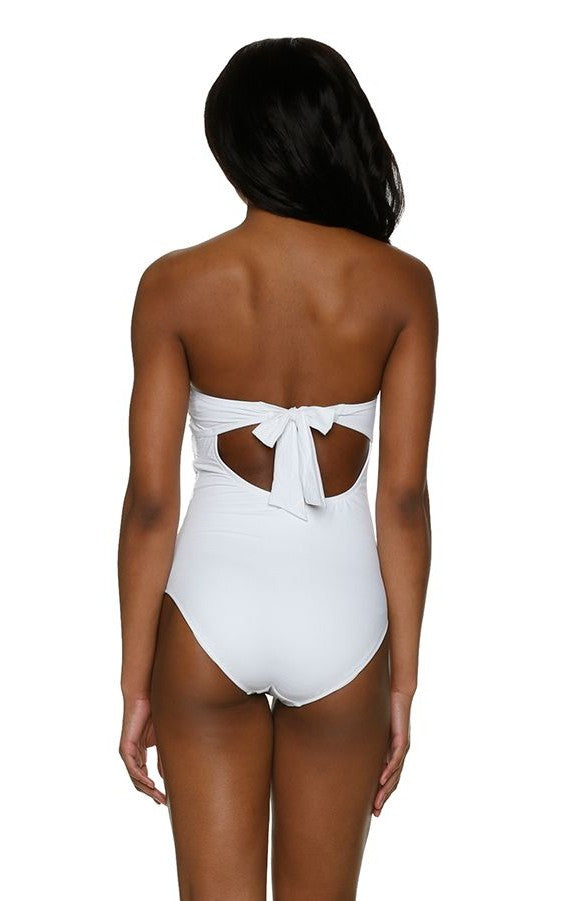 Helen Jon Classic Bandeau One Piece Swimsuit