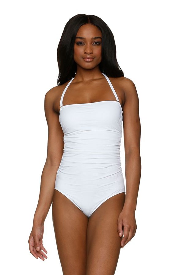 Helen Jon Classic Bandeau One Piece Swimsuit