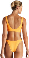 Vitamin A Sienna EcoRib Bikini Tank Top in Sunflower 809T SRB: